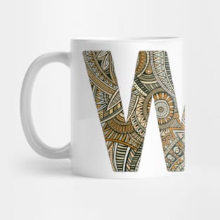 Letter Mug